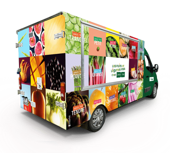 Foodtruck Les fruits et légumes frais