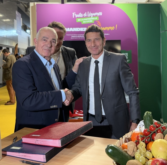 Président interfel au stand