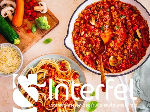 Sauce bolognaise aux légumes