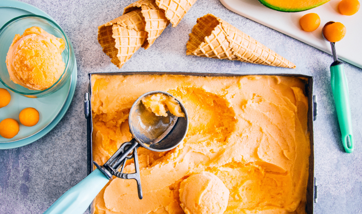 Sorbet melon