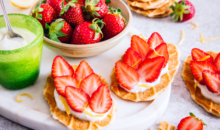 Tartelettes minutes aux fraises et citron