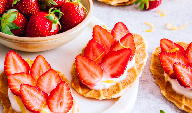Tartelettes minutes aux fraises et citron